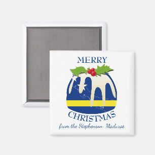 Aimant CURAÇAO Korsou Pouding aux prunes de fête Noël