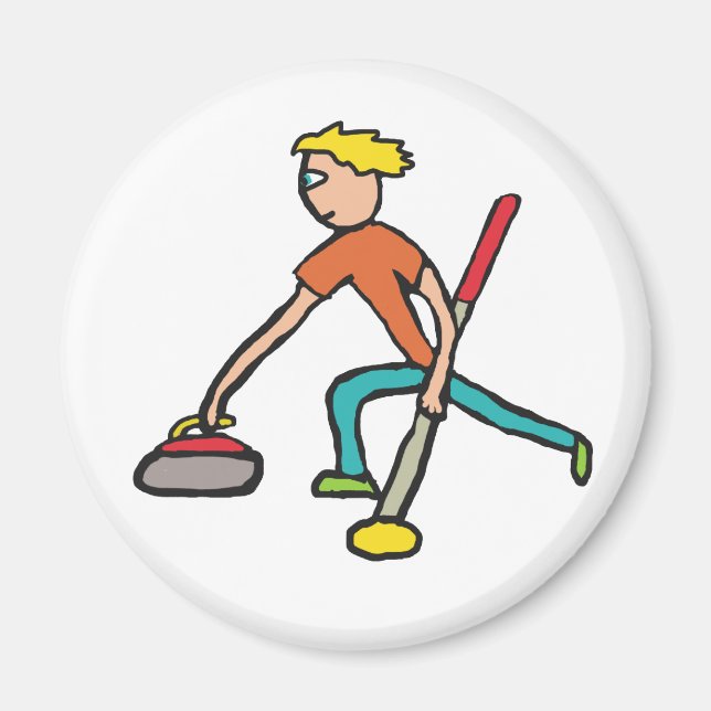 Aimant Curling (Devant)