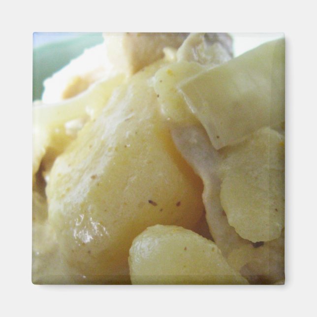 Aimant Curry Jaune Thaïlandais [แ ก ง ก ะ ห รี่] .. Alime (Devant)
