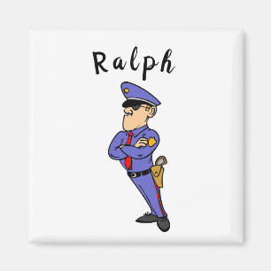 Aimant Customisé Law Enforcer