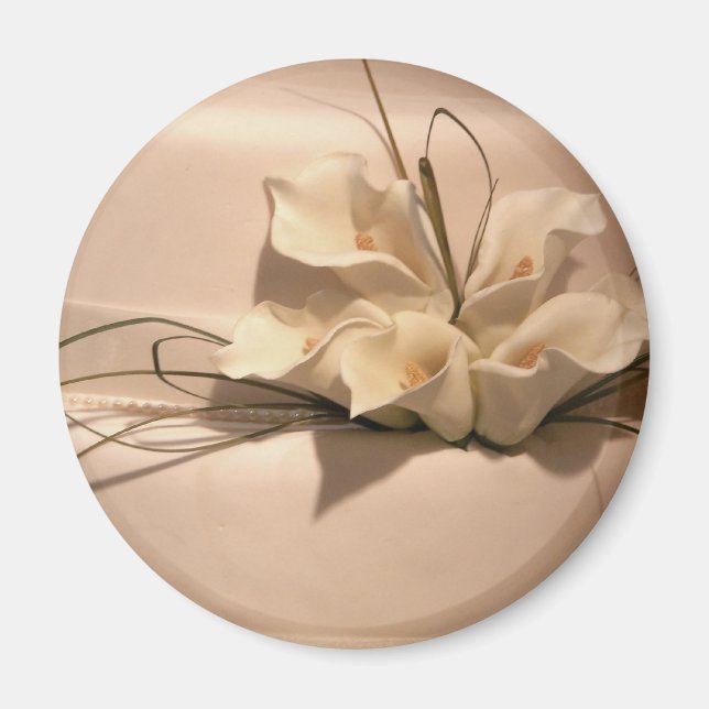 Aimant Customisez votre propre calla lily (Devant)