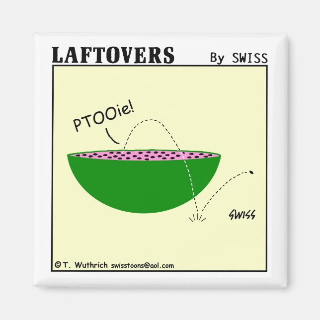 Aimant Cute Funny Watermelon Dessin (Devant)