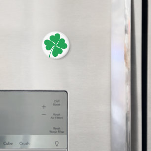 Aimant Cute Green Lucky 4 coeur feuille Clover shamrock