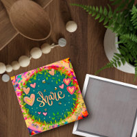 Cute Inspirational Share Coeurs Floral Fun
