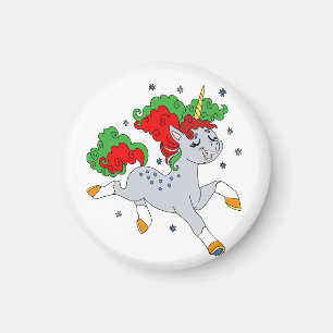 Aimant Cute jolly unicorn