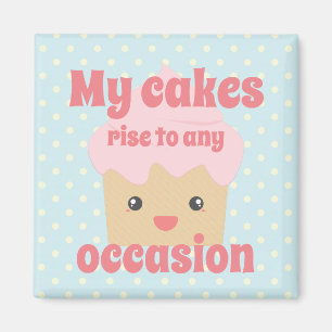 Aimant Cute Kawaii Cupcake Fun Citation Dotty