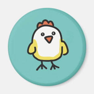 Aimant Cute Kawaii poulet au poulet