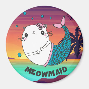Aimant Cute Meowmaid