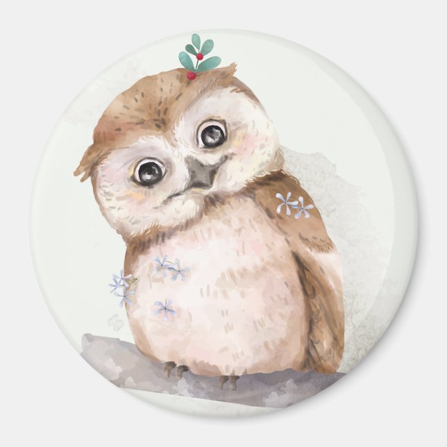 Aimant Cute Owl (Devant)