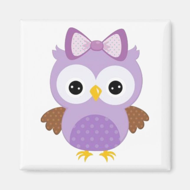Aimant Cute Owl (Devant)