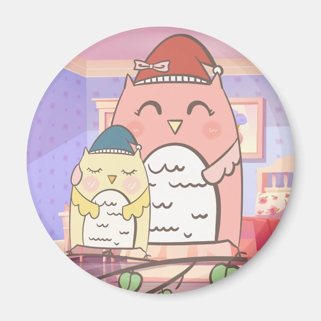 Aimant Cute Owl (Devant)