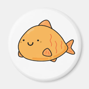 Aimant Cute poisson orange Kawaii