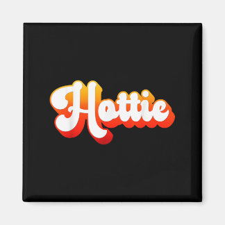 Aimant Cute Retro Vintage Hottie