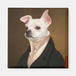 Aimant Cutest Baby Animals Royal Chihuahua Portrait