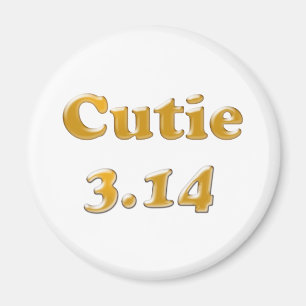 Aimant Cutie 3,14 Pi Jour