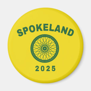 Aimant Cycliste californien Spokeland Oakland