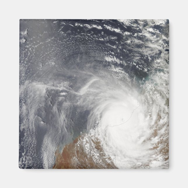 Aimant Cyclone tropical Laurence sur l'ouest de l'Austral (Devant)