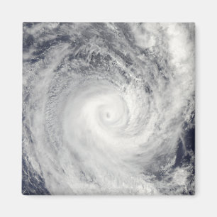 Aimant Cyclone tropical Oli outre de la côte du Tahiti