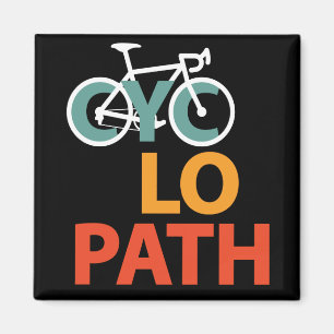 Aimant Cyclopath Bicycle Drôle Cyclisme