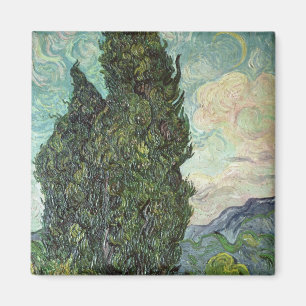 Aimant Cyprès de Vincent van Gogh  , 1889