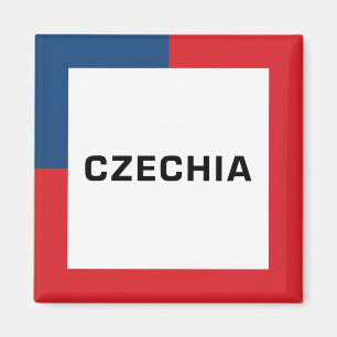 Aimant Czechia 01A - Couleurs Drapeau