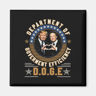 Aimant D.o.g.e Doge Département de l'Efficacité du Gouver