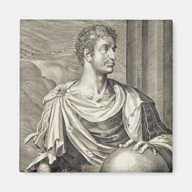 Aimant D. Octavius Augustus (63 BC - 14 AD) Empereur de R (Devant)