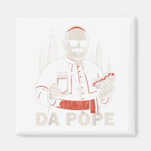 Aimant Da Pope De L'Amérique Chicago Pape Leo Xiv Funny V