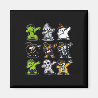 Aimant Dabbing Halloween Boys Skeleton Zombie Scary Pumpk