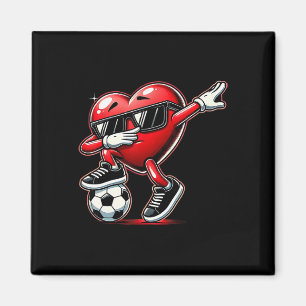 Aimant Dabbing Heart Dab Mignon Saint-Valentin Garçons Fo