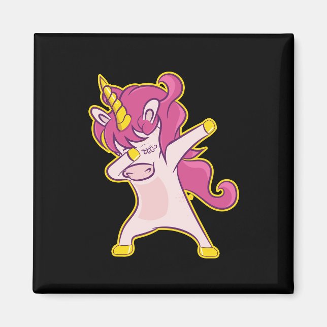 Aimant Dabbing Unicorn (Devant)