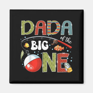 Aimant Dada de The Big One pêche 1er anniversaire garçon 