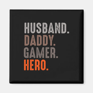 Aimant Daddy Gamer Hero - Esport Lover - Jeu vidéo
