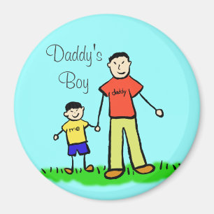 Aimant Daddy's Boy Personnalité familiale Personnalité Ar
