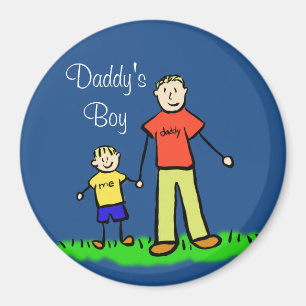 Aimant Daddy's Boy Personnalité familiale Personnalité Ar
