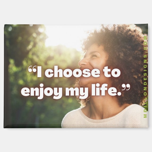 Aimant d'affirmation positive (Recto)