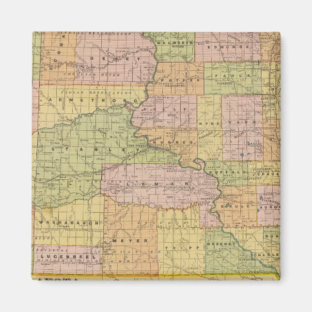 Aimant Dakota S (Devant)