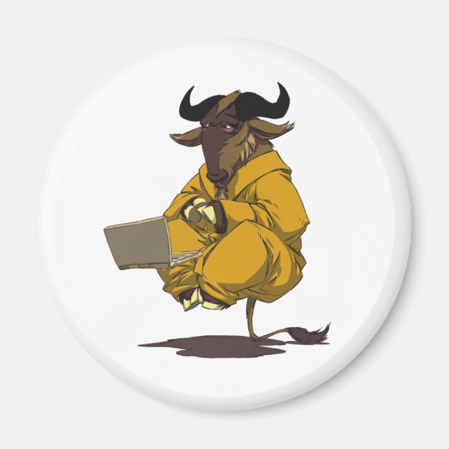 Aimant Dalaï Gnu (Devant)