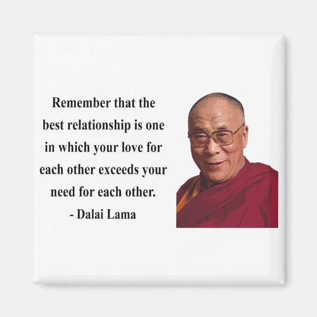 Aimant dalai lama citation 11b (Devant)