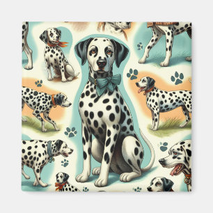 Aimant Dalmatie mignonne