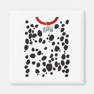 Aimant Dalmations de costume de chien Spots Chiot Imprime