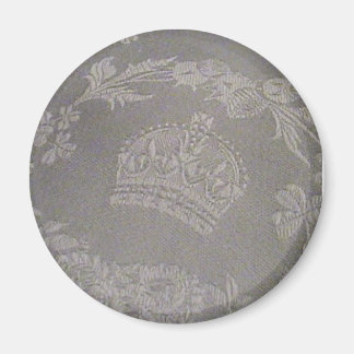 Aimant Damas irlandais antique avec Couronne royale