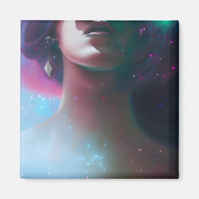 Aimant Dame de l'étoile (Devant)