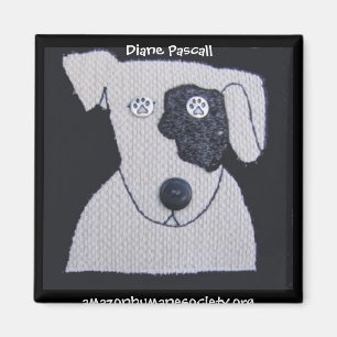 Aimant d'amoureux de les chiens