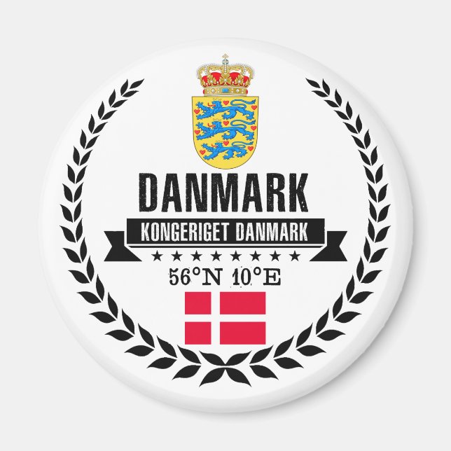 Aimant Danemark (Devant)