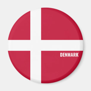 Aimant Danemark Drapeau charmant patriotique