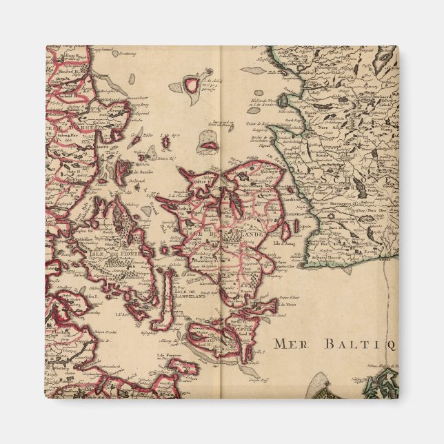 Aimant Danemark et Suède (Devant)