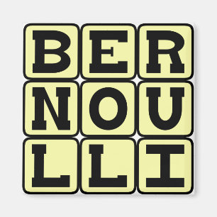 Aimant Daniel Bernoulli, du Principe de Bernoulli