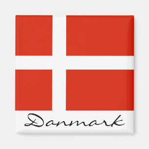 Aimant Danmark avec Dannebrog