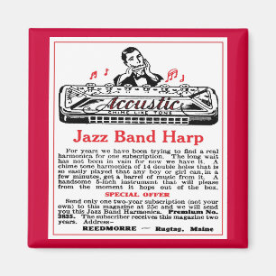 Aimant d'annonce d'harmonica